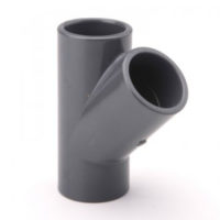 UPVC TEE 45°